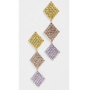 NWT For Love&Lemons Crystal Drop Earrings